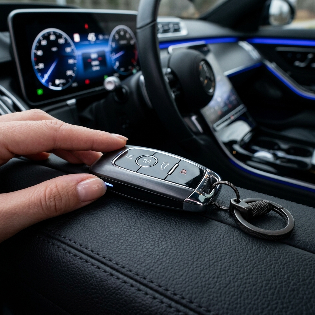 Automated car key cutting and remote fob programming roadside
